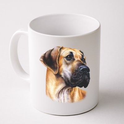 Great Dane Face Coffee Mug