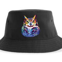 Great Horned Owl Sustainable Bucket Hat