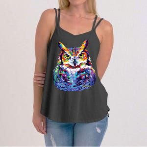 Great Horned Owl Women's Strappy Tank