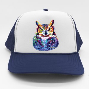 Great Horned Owl Trucker Hat