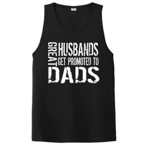 Great Husbands Get Promoted To Dads PosiCharge Competitor Tank