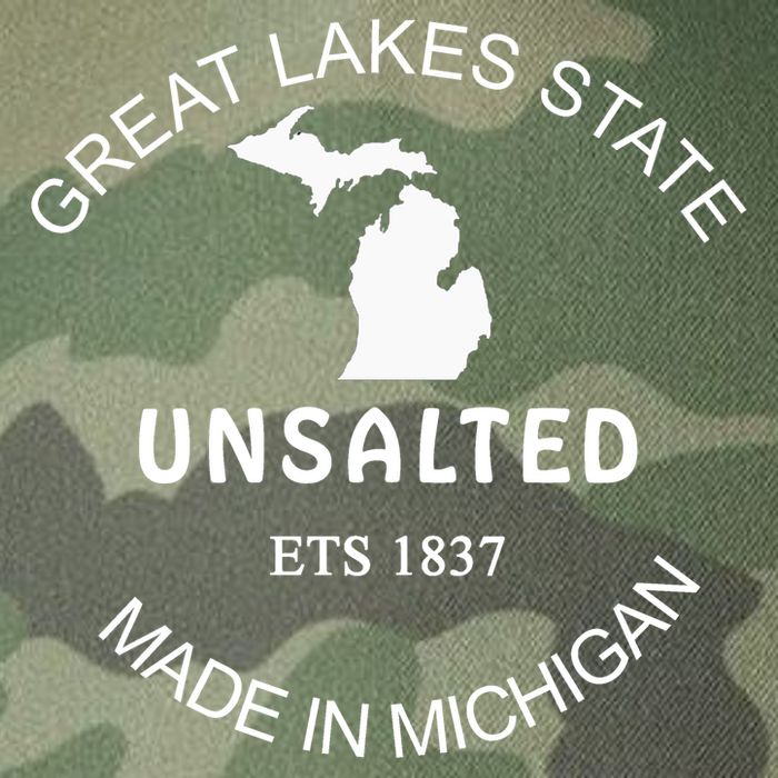 Great Lakes State Unsalted Est 1837 Made In Michigan Legacy Tie Dye Trucker Hat