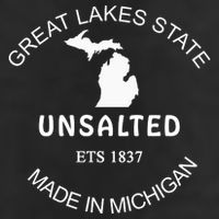 Great Lakes State Unsalted Est 1837 Made In Michigan Adult Drive Performance Visor