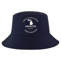 Great Lakes State Unsalted Est 1837 Made In Michigan Cool Comfort Performance Bucket Hat