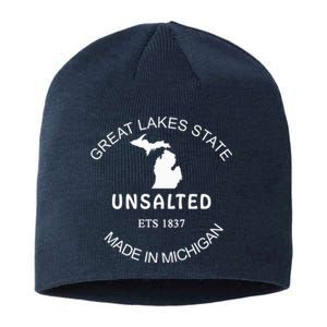 Great Lakes State Unsalted Est 1837 Made In Michigan Sustainable Beanie