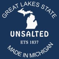 Great Lakes State Unsalted Est 1837 Made In Michigan Mesh Reversible Basketball Jersey Tank