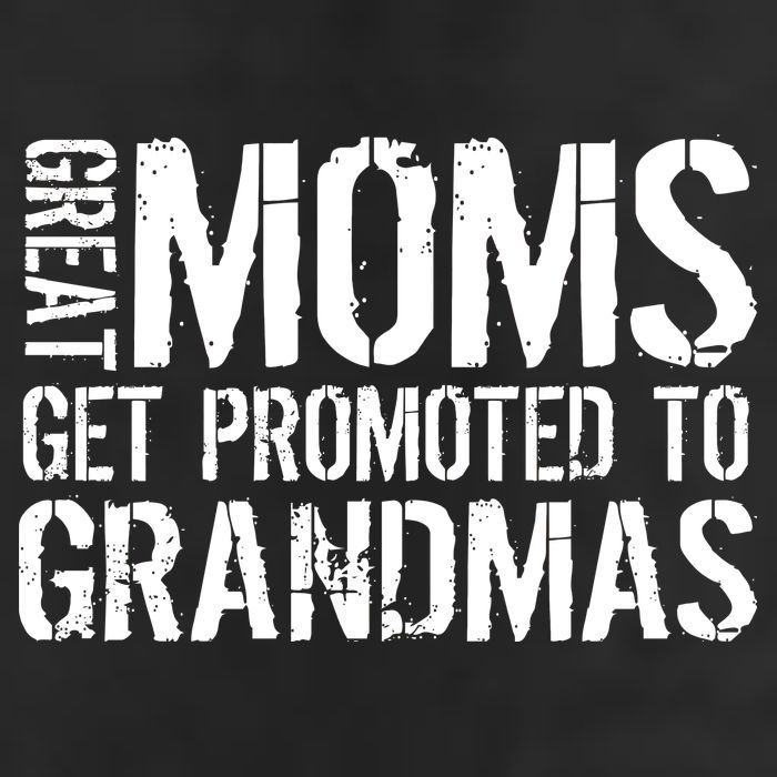 Great Moms Get Promoted To Grandmas 7 Panel Mesh Trucker Snapback Hat