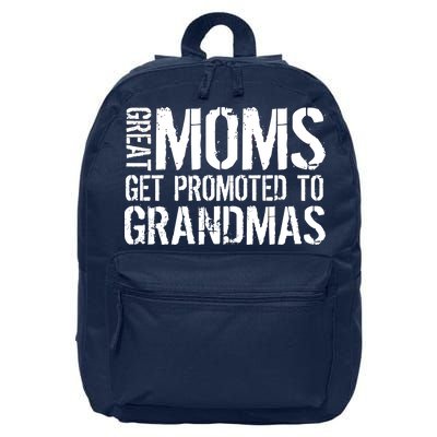 Great Moms Get Promoted To Grandmas 16 in Basic Backpack