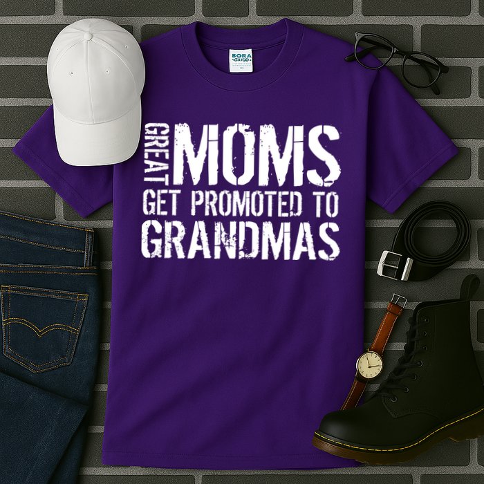 Great Moms Get Promoted To Grandmas Tall T-Shirt