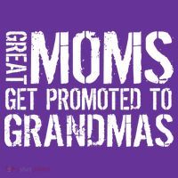 Great Moms Get Promoted To Grandmas Premium T-Shirt