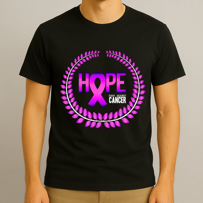 Great Seal Of Hope Breast Cancer Ribbon T-Shirt
