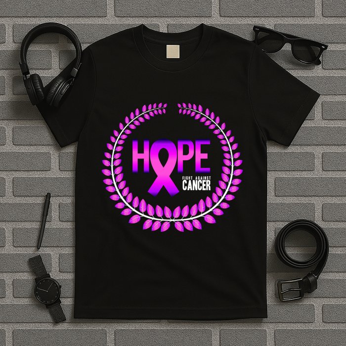 Great Seal Of Hope Breast Cancer Ribbon T-Shirt