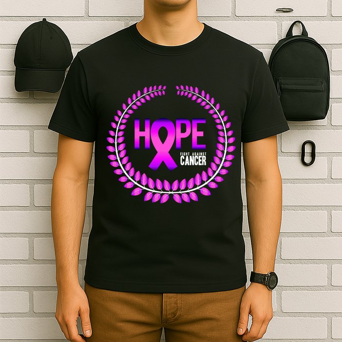 Great Seal Of Hope Breast Cancer Ribbon T-Shirt