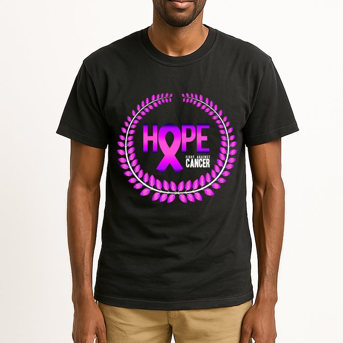 Great Seal Of Hope Breast Cancer Ribbon Tall T-Shirt