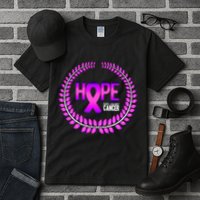 Great Seal Of Hope Breast Cancer Ribbon Tall T-Shirt