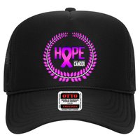 Great Seal Of Hope Breast Cancer Ribbon Trucker Hat