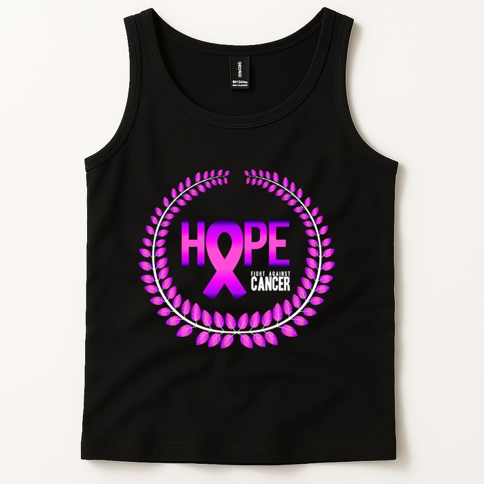 Great Seal Of Hope Breast Cancer Ribbon Tank Top