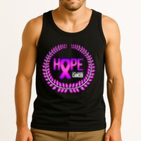 Great Seal Of Hope Breast Cancer Ribbon Tank Top