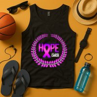 Great Seal Of Hope Breast Cancer Ribbon Tank Top
