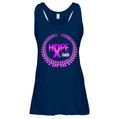 Great Seal Of Hope Breast Cancer Ribbon Ladies Essential Flowy Tank