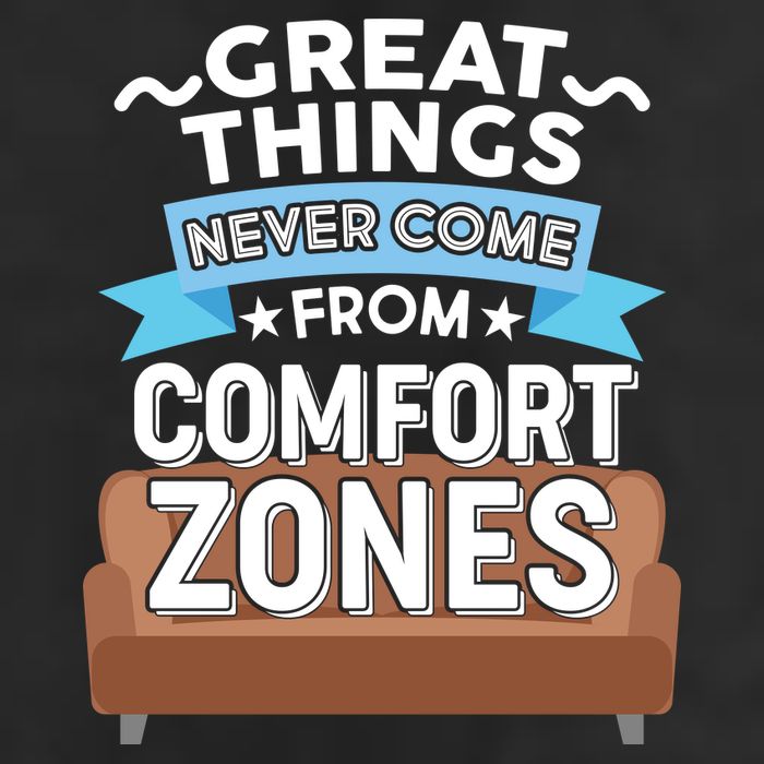 Great Things Never Come From Comfort Zones 11oz C Handle Ceramic Mug