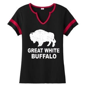 Great White Buffalo Ladies Halftime Notch Neck Tee