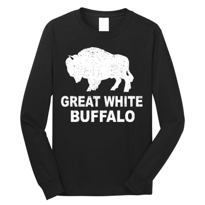 Great White Buffalo Long Sleeve Shirt