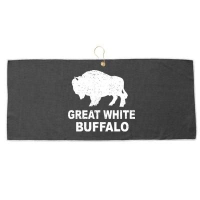 Great White Buffalo Large Microfiber Waffle Golf Towel