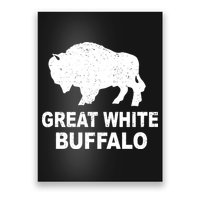 Great White Buffalo Poster