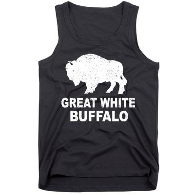 Great White Buffalo Tank Top