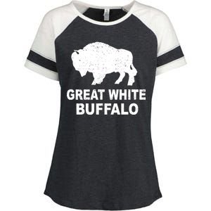 Great White Buffalo Enza Ladies Jersey Colorblock Tee