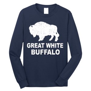 Great White Buffalo Long Sleeve Shirt