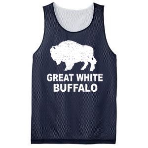 Great White Buffalo Mesh Reversible Basketball Jersey Tank