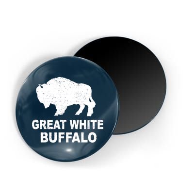 Great White Buffalo Magnet