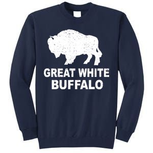 Great White Buffalo Tall Sweatshirt