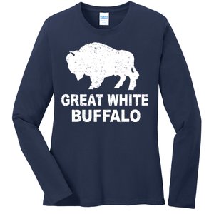 Great White Buffalo Ladies Long Sleeve Shirt