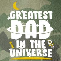 Greatest Dad In The Universe Legacy Tie Dye Trucker Hat