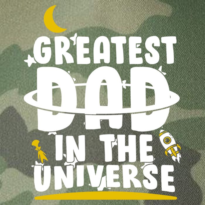 Greatest Dad In The Universe Legacy Tie Dye Trucker Hat
