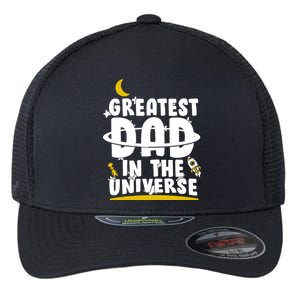 Greatest Dad In The Universe Flexfit Unipanel Trucker Cap