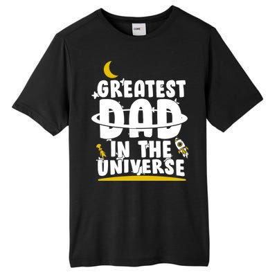 Greatest Dad In The Universe Tall Fusion ChromaSoft Performance T-Shirt