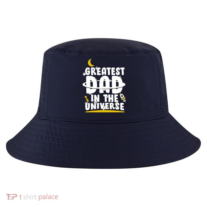 Greatest Dad In The Universe Cool Comfort Performance Bucket Hat