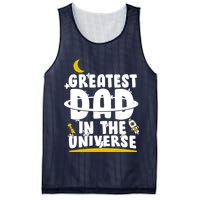Greatest Dad In The Universe Mesh Reversible Basketball Jersey Tank