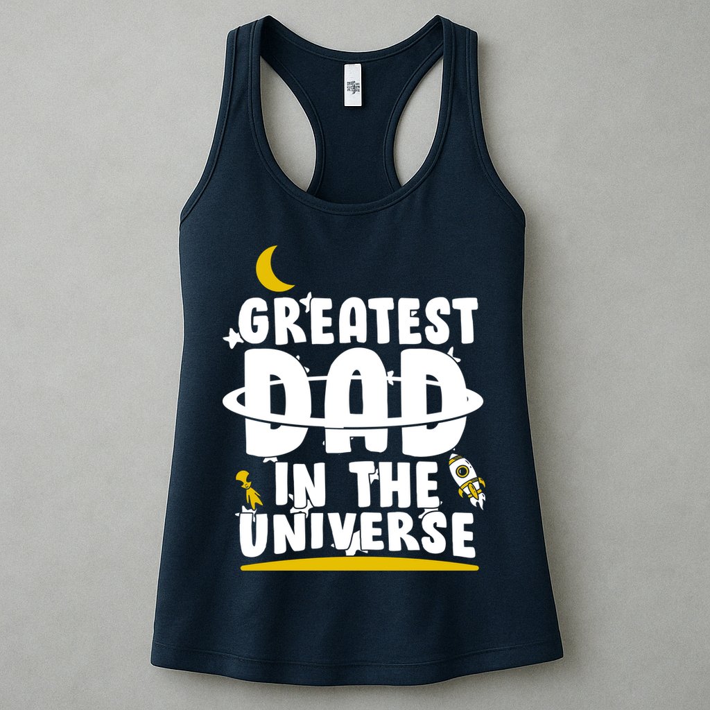 Greatest Dad In The Universe Womens Tank Top