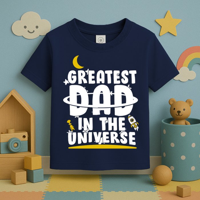 Greatest Dad In The Universe Toddler T-Shirt
