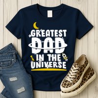 Greatest Dad In The Universe Womens T-Shirt