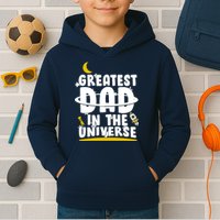 Greatest Dad In The Universe Kids Hoodie