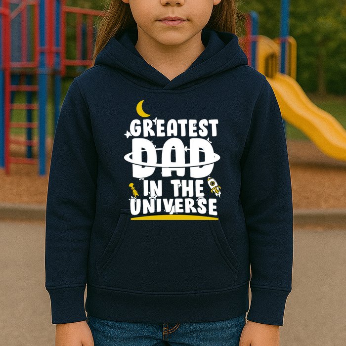 Greatest Dad In The Universe Kids Hoodie