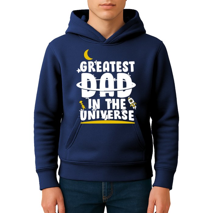 Greatest Dad In The Universe Kids Hoodie