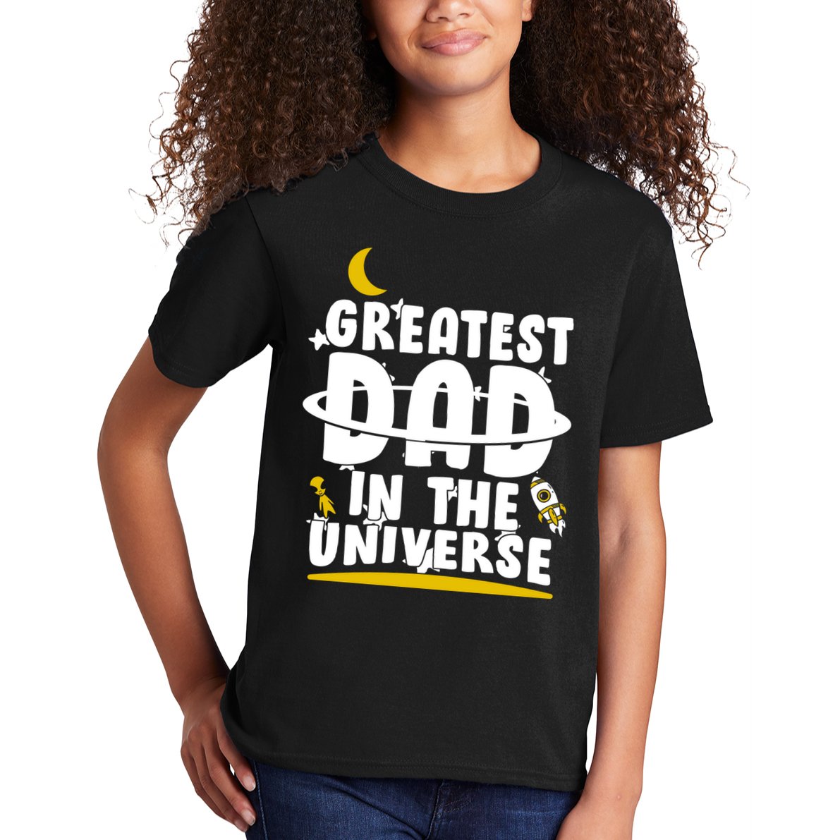 Greatest Dad In The Universe Kids T-Shirt