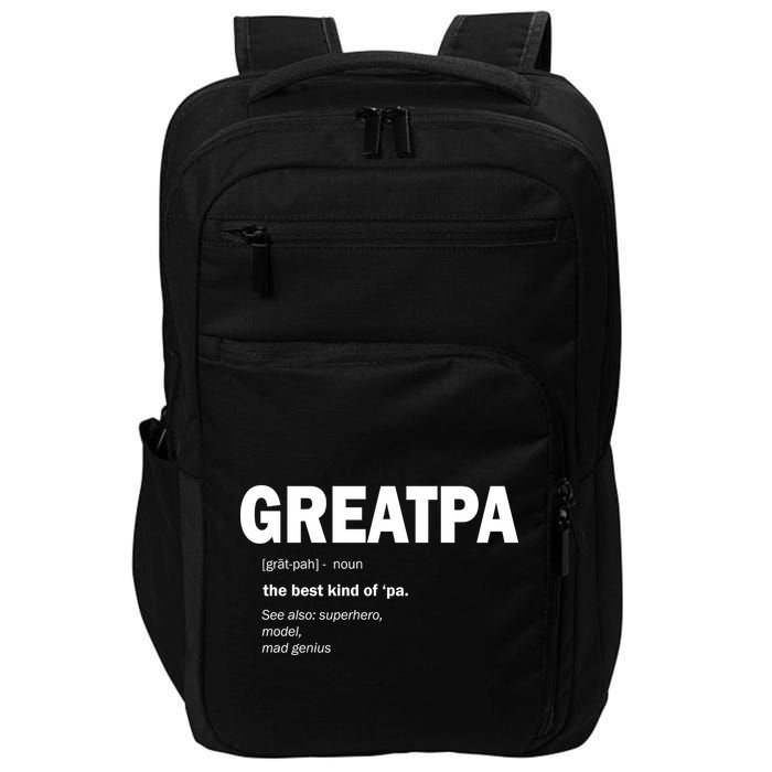 Greatpa The Best Kind Of Pa Impact Tech Backpack